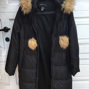 Moda International Long Puffed Jacket